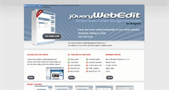 Desktop Screenshot of jquerywebedit.co.uk