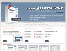 Tablet Screenshot of jquerywebedit.co.uk
